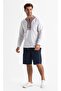 Long Sleeve Sile Cloth Crew Neck Ethnic Men's Summer T-shirt White Byz - 5