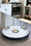 No 40 Enamel Tray Tableware, Food Presentation Tray, Floor Table Zinc ~38 cm - 6