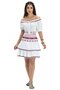 Şile Bezi Latin Mini Summer Skirt White Byz - 8