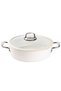 DELUXE CREAM CERAMIC 8 PIECE COOKWARE SET - 5