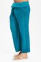 Unisex Şile Bezi Fisherman Summer Trousers Turquoise Trkz - 4