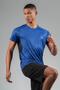 Regular Men's Crew Neck Cobalt T-Shirt - 3