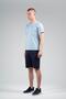 Regular Men's Crew Neck Foggy Blue T-Shirt - 5
