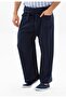 Men's Sile Bezi Thai Fisherman Summer Pants Navy Blue Lcvt - 4
