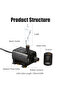 Brushless Water Pump with Strainer Ultra-quiet Mini DC5V Oil Pump Waterproof Submersible Fountain... - 6