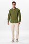 Long Sleeve Poplin Aegean Men's Summer Shirt Khaki Hk - 5
