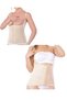 Women's Skin-Friendly Thin Strap Underbust Vest Corset with Gathering Effect and Graphic Design - 5