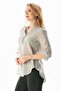 Long Sleeve Shiled Cloth Acacia Summer Blouse Gray Gray - 4