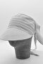 Women's Tie-Up Brim Scarf Bandana Beach Hat 2 Pack Red/White - 5