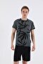 Regular Men's Crew Neck Black T-Shirt