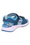 000586   Criss Cross Blue Kids Sandals - 4