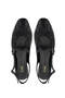 Woman's Genuine Leather Black Leather Casual Shoes - 5