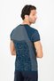 Slimfit Men's Crew Neck Navymelange T-Shirt - 3