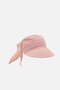 Women's Safari Tie-Up Scarf with Brim Bandana Beach Hat - 3