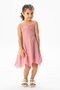 Strappy Voile Emel Summer Children's Dress Dusty Rose Gkrs - 4