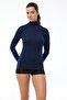 Long Sleeve Half Turtleneck Badi/Body Undershirt - 2
