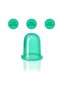 Green Cellulite Massage Cup - Silicone Vacuum, Largest Size