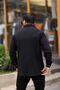 Men's 100% Cotton Linen Look Long Sleeve Summer Shirt - 5