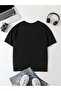 La Gesture Print with Style Wide Suitable Crew Neck Short Sleeve T-Shirt for Women, - 5