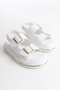 Women's High Sole Banded Light Sole Daily Sandals Elina - 2