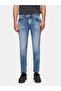 Servando 601 Dar Paça Ağı Low-Mid Waist Jeans - 2