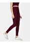Basic Slim Red Leggings - 4