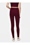 Basic Slim Red Leggings - 3
