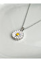 316L Stainless Steel Opened Daisy Pendant - 2