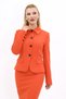 Peplum Ceket-Turuncu
