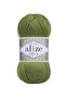 Diva 210 Green Very Thin Summer Knitting Yarn Summer Bustier-Crop-Bikini Knitting Yarn 210 Green