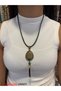 SPECIAL HANDCRAFTED COPPER NECKLACE WITH NATURAL STONES