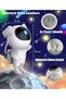 Astronaut Projector Led Light Laser Galaxy 360 Star Projection Aurora Nebula Children's Night Light - 2