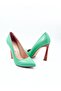 Women's Genuine Leather Heeled Shoes - 3