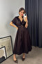 Bitter Brown Belted Shirt Dress - 6