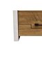 Swann 2 Drawer Nightstand Multifunctional Bedside Table-Summer Oak/Pearl White L40xW40xH52cm - 6