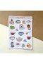 A6 Size Tea Drinker Themed Sticker - Sticker, Bullet Journal, Scrapbook Sticker - 2