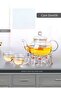 Glass Teapot 800 ml Tea Herbal Tea Infuser Heat-Resistant Teapot - 2