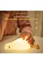 LED Lying Flat Duck Night Light - 3-Level Dimmable Rechargeable Silicone Touch Lamp - 5