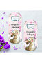 Baby Gift Opener Magnet with 10 Wooden Embossing Figures