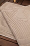 Leoline 100% Cotton Premium 2-Piece Foot Towel - Brown - 4