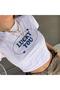 Women's Lucky You Crop White - 2