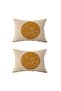 Double Sided Rectangular Throw Pillow Case 2 Pack Ds76 - 2