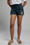 Standart Bel Mom Fit Women's Denim Shorts 252 Lcf 121027 Holly 1 Denim - 2