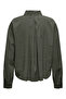 Women's on Them Relaxed Fit Front Side Short Back Side Long Shirt 15337947   Khaki - 2