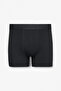 Petrus Men's 3-Pack Cotton Lycra Flexible Fabric Black / Navy Blue / Grimelange Boxers - 4