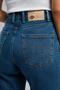 Clara High Waist Regular Fit Straight Leg Blue Women's Jeans - 4