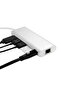 محول 6 في 1 من النوع C إلى HDMI مع منفذين USB 3.0 ومحول بطاقة SD جيجابت من النوع C - 3
