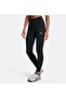 Black Women's Tight Straight Leggings - 2