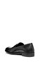 Men's Black Decio Leather Casual Shoes U46H8C00043C9999 - 4