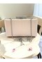 Nude Stone Handle Color Non-Marking Glittery Satin Crystal Stone Women's Evening Dress Bag - 8